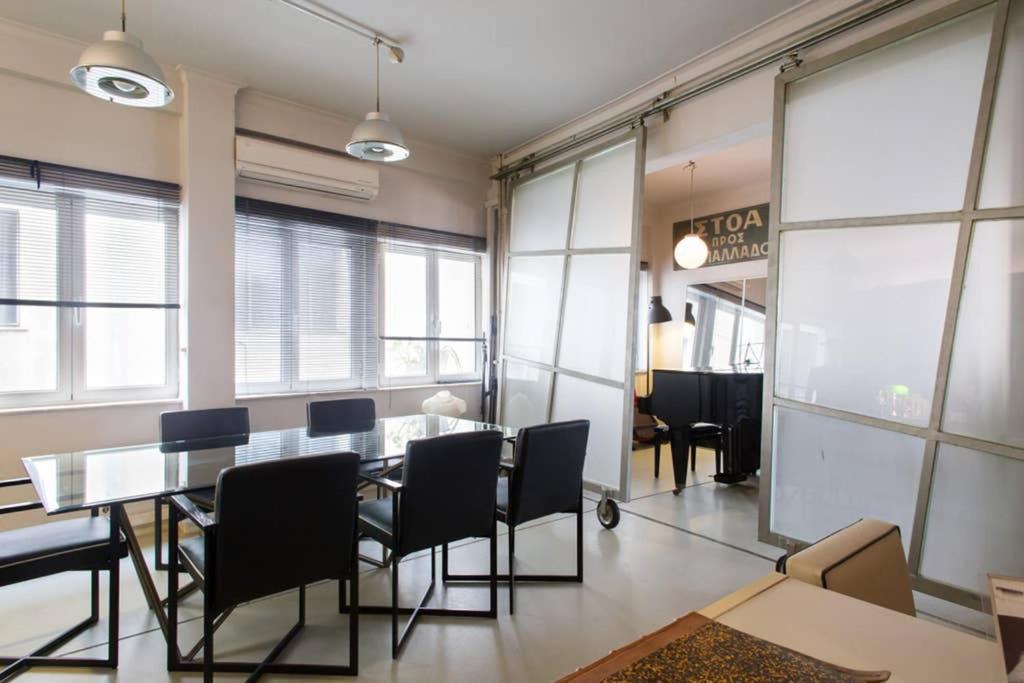 Ferienwohnung Athens Designer'S Loft Downtown Exterior foto